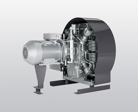 BAUER I 22 high-pressure compressor