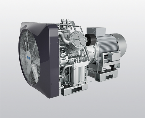 BAUER medium-pressure compressor BM60.1/100