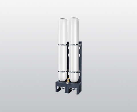 Sistema di stoccaggio ad alta pressione 2 x B 80 – 330 bar