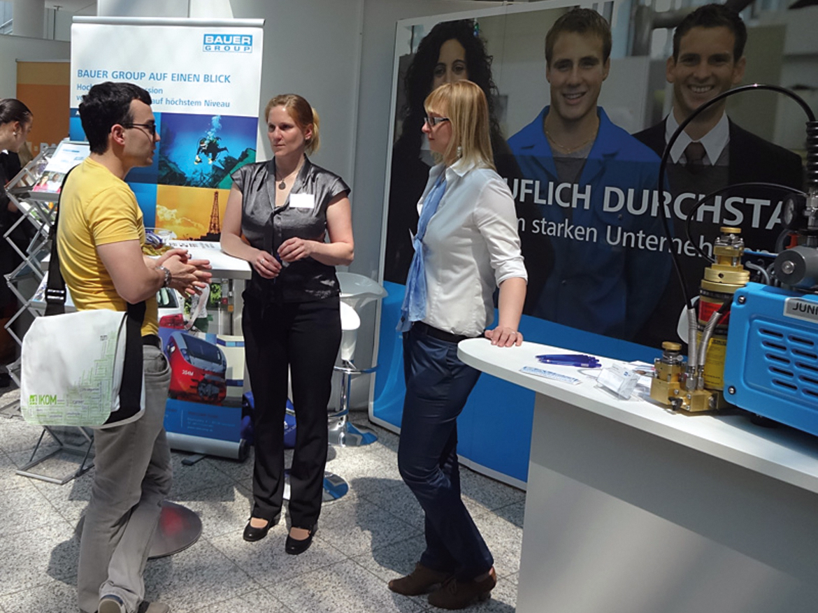 BAUER GROUP at IKOM 2014, Munich