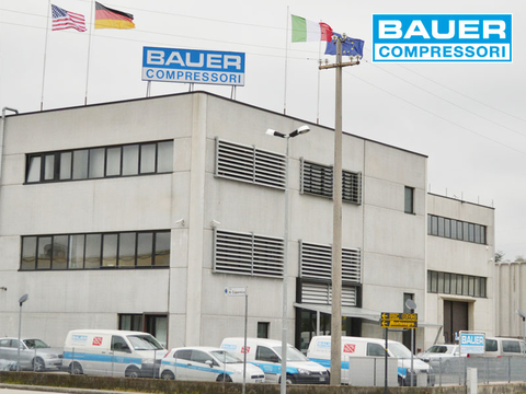 Bâtiment de l'entreprise BAUER Italie