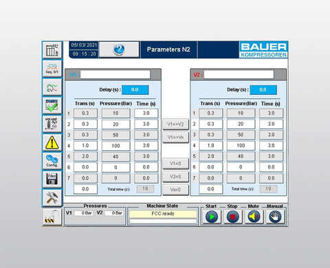 Parameter-Einstellung