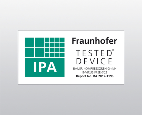 Zertifikat Fraunhofer Institut