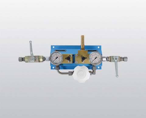 High-pressure reducing unit