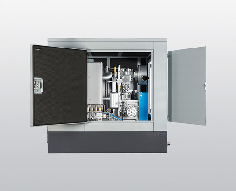 BAUER I 23 Super-Silent high-pressure compressor – interior view