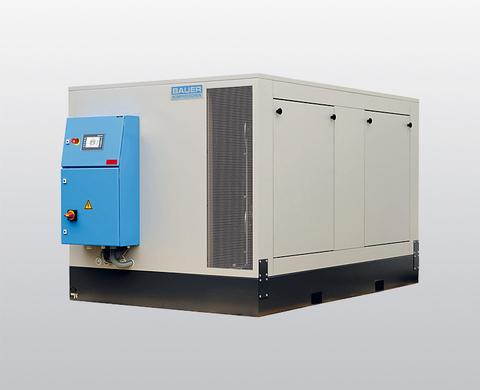 Compressor unit G 25.x / G 28.x for helium and argon, Super-Silent