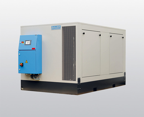 BAUER I 25 / I 28 Super-Silent (sound-insulated), high-pressure compressor