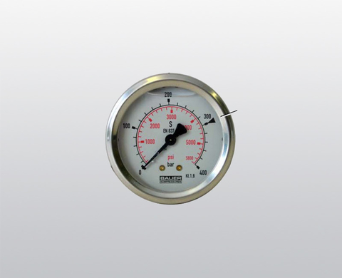 Intermediate pressure gauge kit