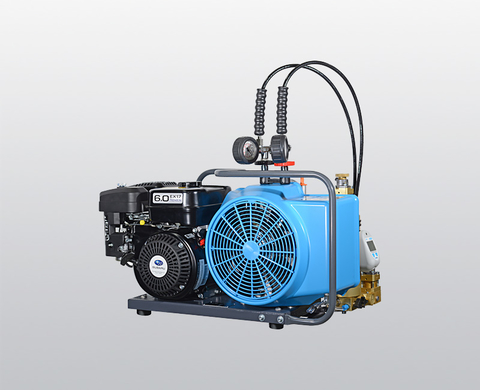 BAUER JUNIOR II breathing air compressor with petrol engine