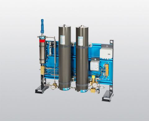 Sistema de filtración de alta presión BAUER P 120 para tratamiento de aire y gas