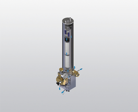Diagram of filter system P 42