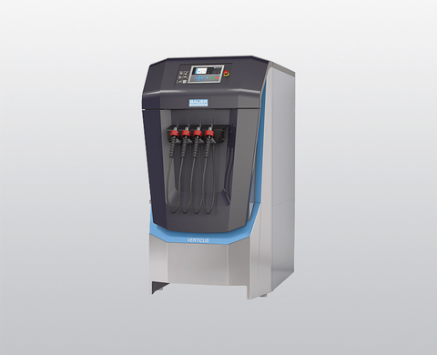 Compresor de aire respirable VERTICUS de BAUER en versión Super Silent con control del compresor B-CONTROL MICRO