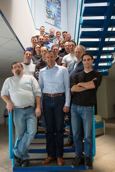 The team of the BAUER subsidiary in France