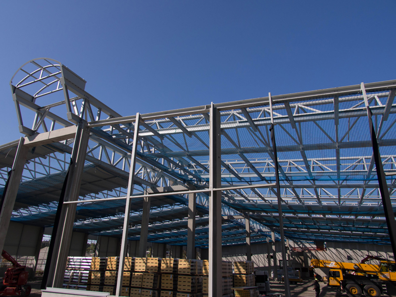BAUER's new small-systems production facility starts to take shape