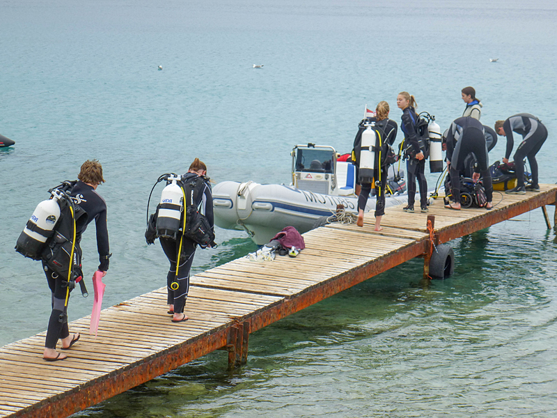 Munich school goes diving in Croatia – with air by BAUER