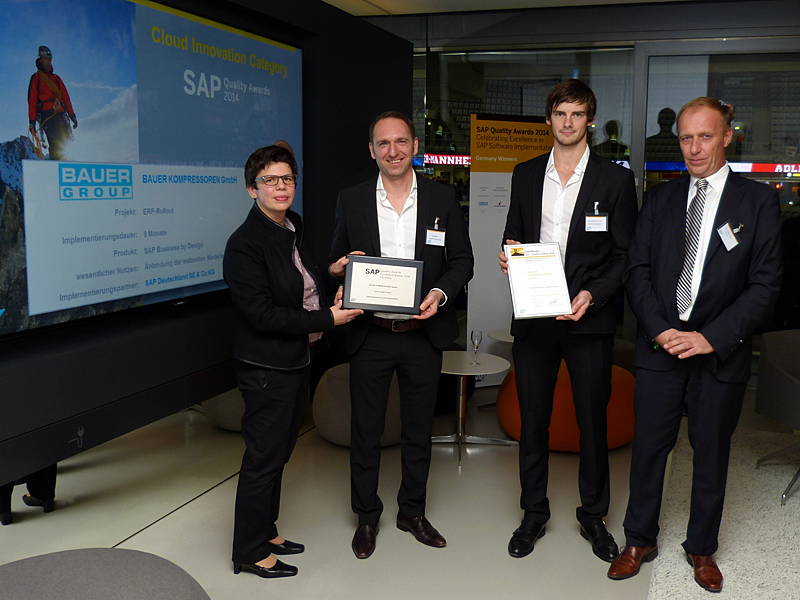 SAP honours BAUER KOMPRESSOREN