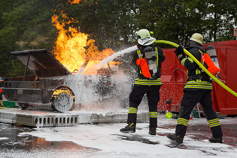 Firefighting under pressure