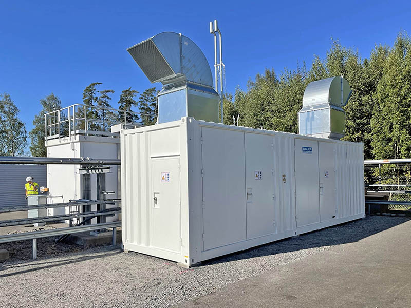 Die neue Biogasstation in Lidkoping