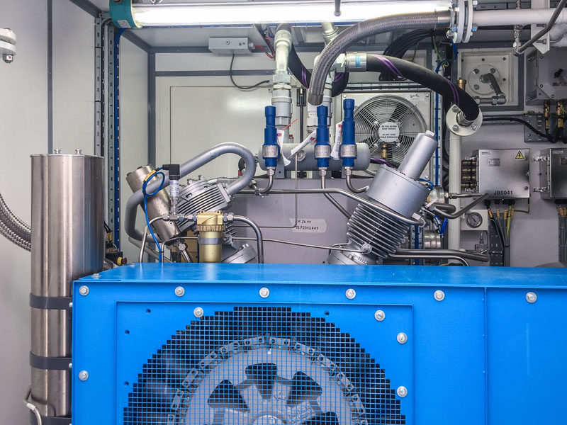 The Heart of the CNG filling station - A watercooled BK 26 Block